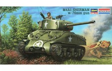 1/72 M4A1 Sherman Tank with