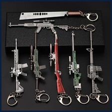 1pc Toy Gun Keychain Alloy
